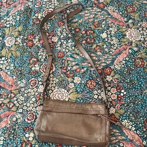 Hobo leather mini Crossbody Bag